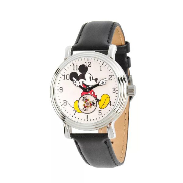 Disney s Mickey Mouse Vintage-Style Watch MSRP $90 Online Sale