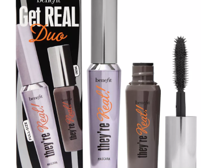 Benefit Cosmetics Get Real Duo Full & Mini Size 36 Hour Longwear Beyond Mascara Online now