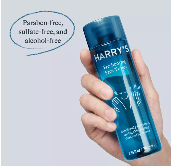 Harry s Freshening Face Toner for Men to Lightly Hydrate Skin - 8.35oz Online Sale