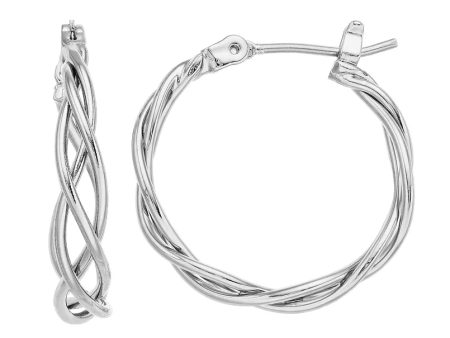 Simply Vera Vera Wang Lattice Hoop Earrings For Cheap