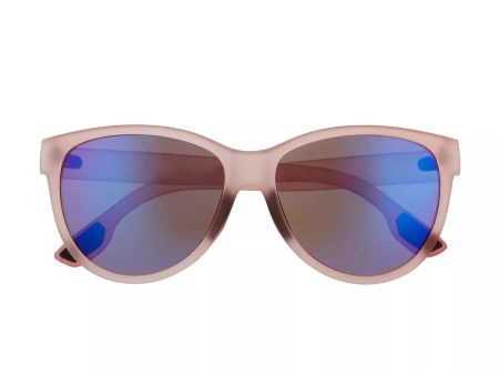 55mm Classic Round Sunglasses - Pink Hot on Sale