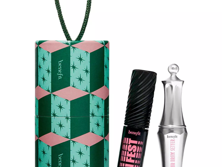 Benefit Cosmetics Mini Lash & Brow Bells Mascara & Brow Setter Value Set For Sale