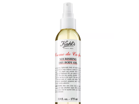 KIEHL S SINCE 1851 Creme de Corps Nourishing Dry Body Oil - 5.9oz Online now