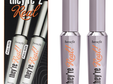 BENEFIT COSMETICS 2-Pc. They re 2 Real Mascara Set (Value $54) Sale