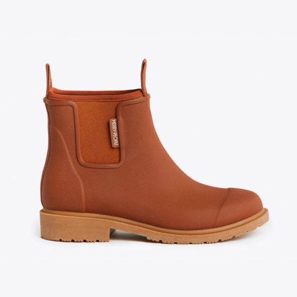 Bobbi Wellington Boot    Rust Cheap