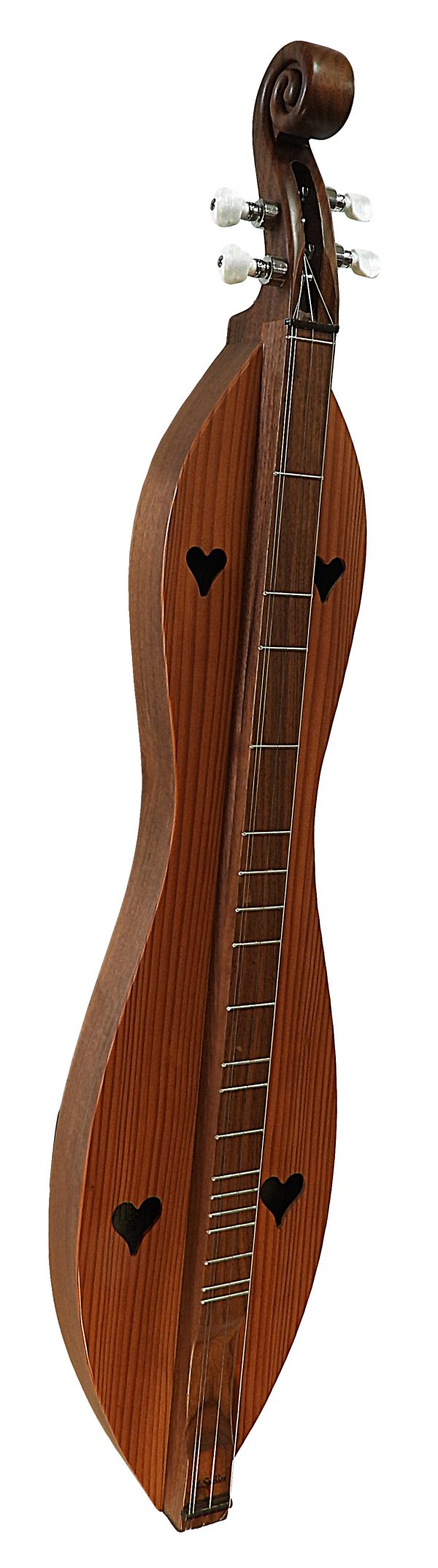 4 String, Scroll head, Hourglass with Walnut back and sides, Redwood top (4SHWR) Hot on Sale