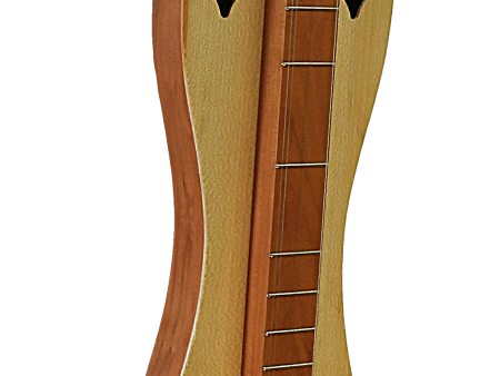 4 String, Scroll head, Hourglass with Cherry back and sides, Quarter Sawn or Spalted Sycamore top (4SHCSY) Hot on Sale