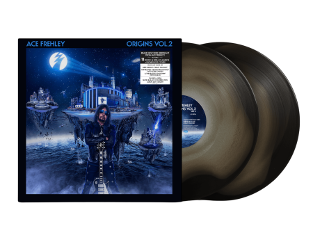 Ace Frehley - Origins Vol. 2 Silver Black Ice LP Supply