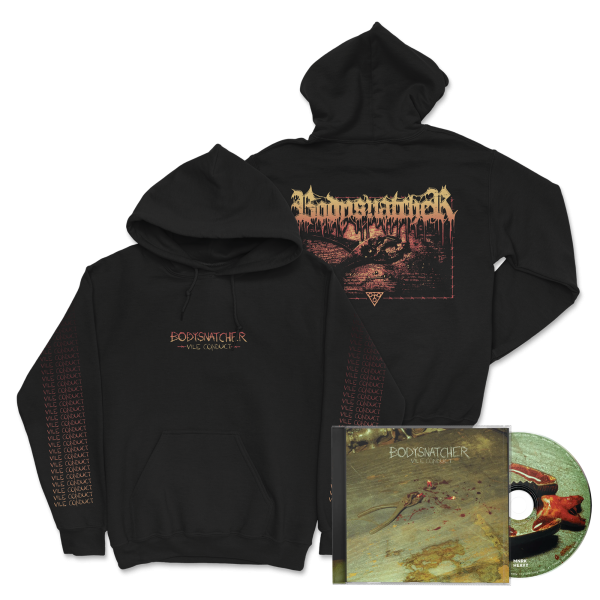 Bodysnatcher - Vile Conduct Hoodie + CD Bundle Online