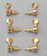 Gold Plated Tuning Pegs Set of 6 Online Hot Sale