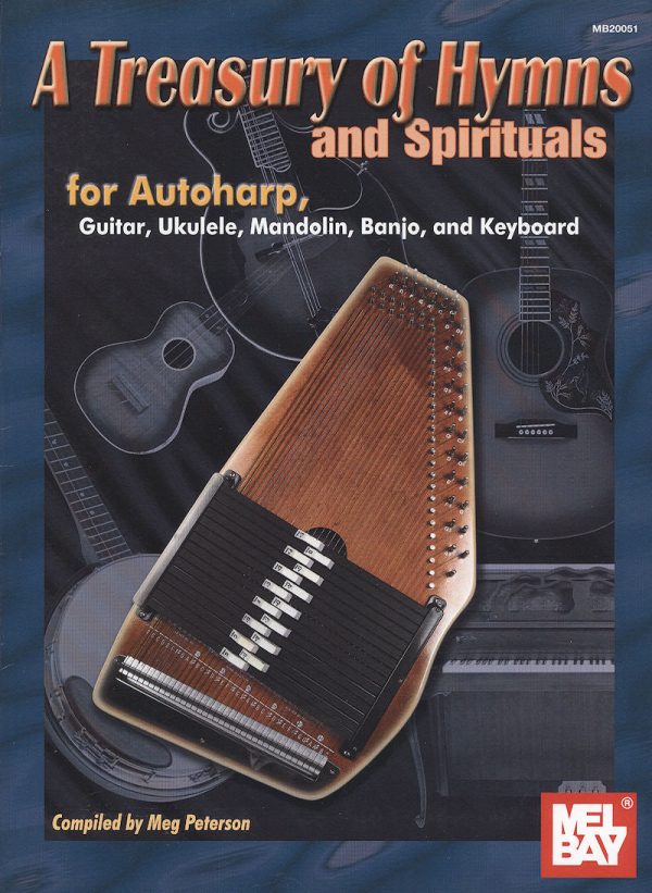 A Treasury of Hymns and Spirituals for Autoharp by Meg Peterson Sale