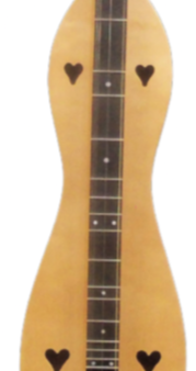 4 String Ginger, Flathead, Hourglass with  Cherry back and sides, Spruce top.  (4FGCS) Image shown with upgraded Ebony fretboard and black pegs (add $175) Hot on Sale