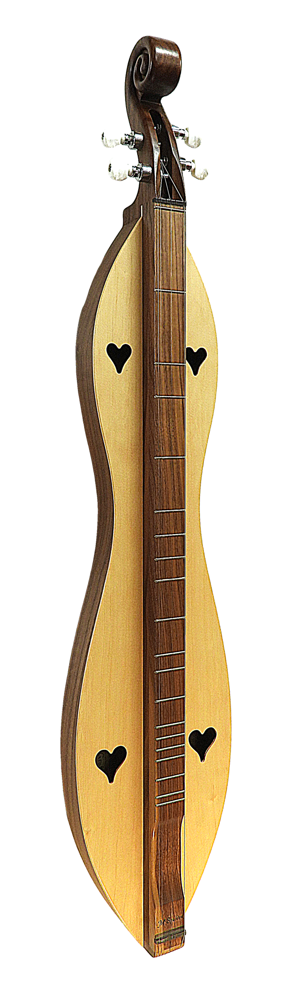 4 String, Scroll head, Hourglass with Walnut back and sides, Spruce top (4SHWS) Online Hot Sale