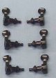 Black Tuning Pegs Set of 6 Fashion