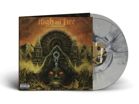 High On Fire -  Luminiferous  Cement Swirl Vinyl LP For Cheap