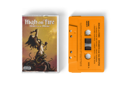 High On Fire - Snakes For The Divine Cassette Online Hot Sale