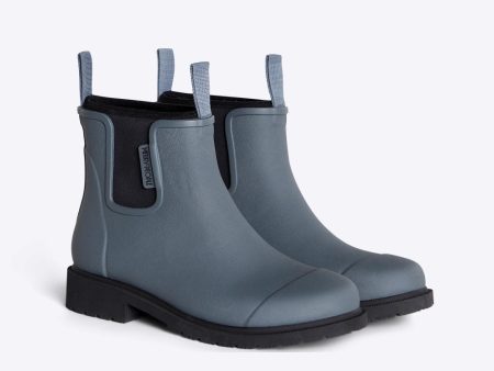 Bobbi Wellington Boot    Slate Grey Online now