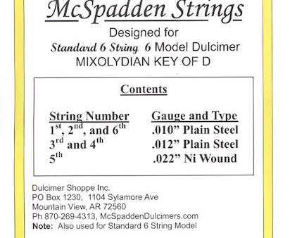 Standard 6 String Set Hot on Sale