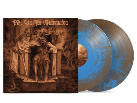 Pike vs The Automaton - Pike vs The Automaton Sky Blue Brown Galaxy Vinyl Online