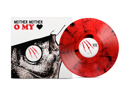 O My Heart Vinyl (Red Swirl Edition) Fashion