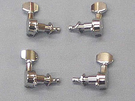 Chrome Tuning Pegs Set of 4 Fashion