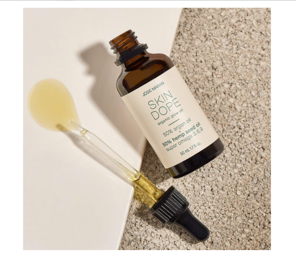 Josie Maran Skin Dope Organic Glow Oil 50% Argan Oil + 50% Hemp Seed Oil Online Hot Sale