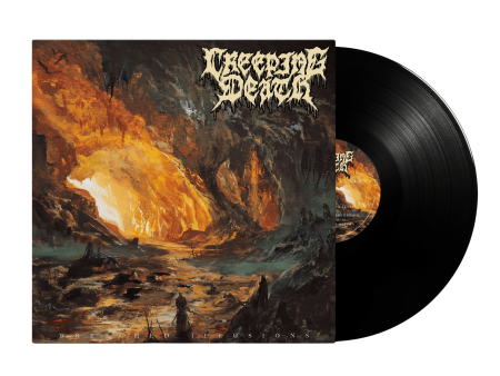 Creeping Death - Wretched Illusions Black Vinyl Online Sale