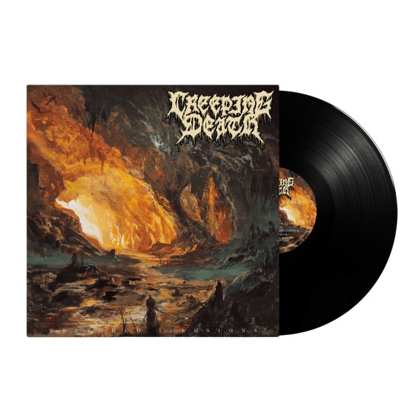 Creeping Death - Wretched Illusions Black Vinyl Online Sale