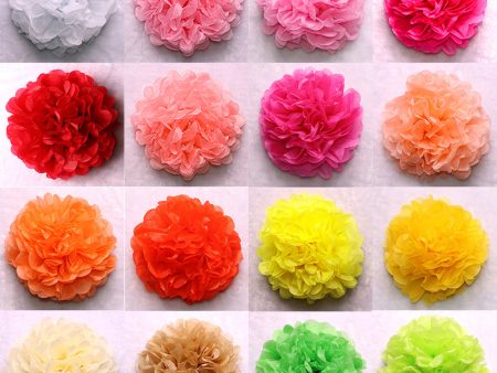 Paper Flower Balls for Birthday  - (RA19) Supply