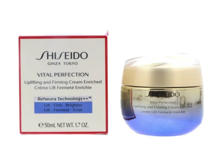 Shiseido Vital Perfection Uplifting and Firming Cream Enriched (1.7oz) For Sale