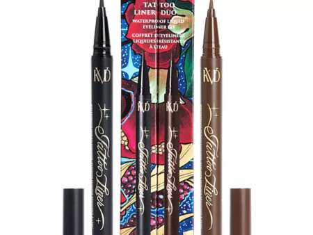 KVD Beauty Tattoo Liner Duo Waterproof Liquid Eyeliner Set Online Hot Sale