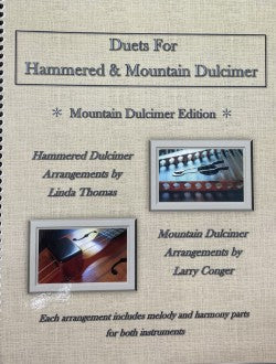 Duets for Hammered & Mountain Dulcimer by Linda Thomas and Larry Conger Online Hot Sale