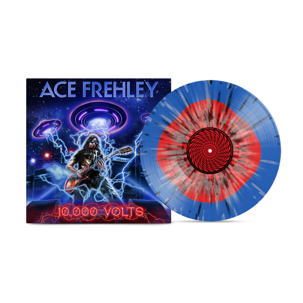 Ace Frehley - 10,000 Volts Color in Color Splatter Vinyl + CD Bundle Discount