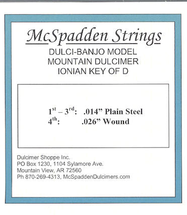 Dulci-Banjo-Ionian (D) String Set Hot on Sale