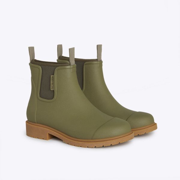 Bobbi Wellington Boot    Khaki Green Cheap