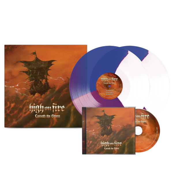 High on Fire - Cometh The Storm Tri-Color Vinyl + High on Fire + Cometh The Storm Compact Disc Bundle Online