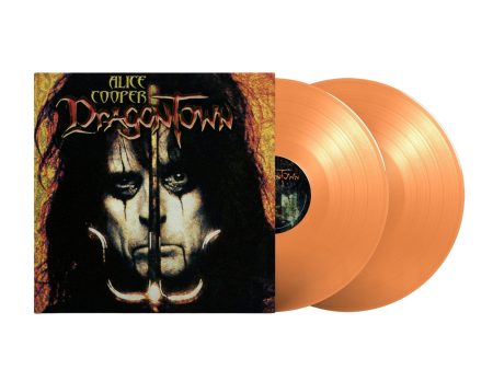 Alice Cooper - Dragontown Orange Double Vinyl LP For Cheap