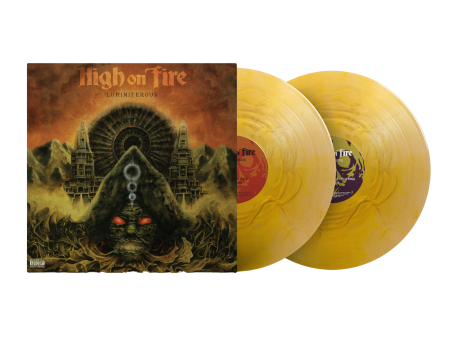 High On Fire - Luminiferous Metallic Gold Vinyl For Cheap