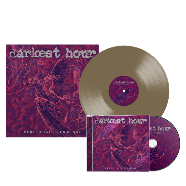 Darkest Hour - Perpetual Terminal LP + CD Hot on Sale