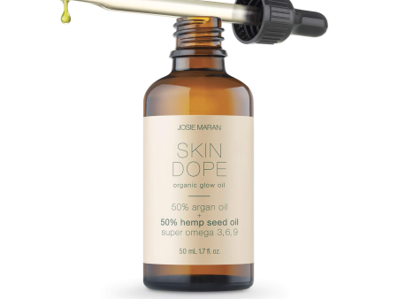 Josie Maran Skin Dope Organic Glow Oil 50% Argan Oil + 50% Hemp Seed Oil Online Hot Sale