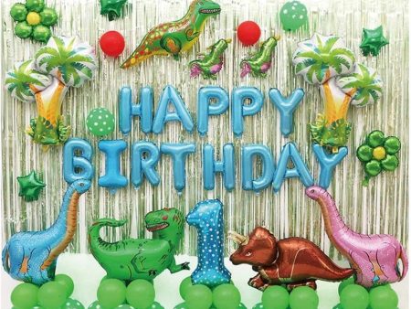 Dinosaur Foil Balloons Combination - (RA4) Online now