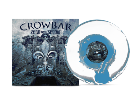 Crowbar  - Zero And Below Aside Bside Sky Blue, Grey & White Vinyl Fashion