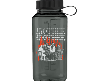 Dinner on Fire Water Bottle Fashion