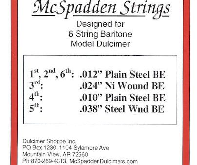 Baritone 6 String Set Hot on Sale