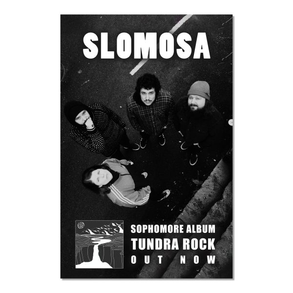 Slomosa - Tundra Rock Metallic Silver Vinyl Online Sale