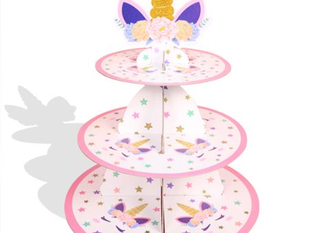 3 Layer Paper Cake Stand - (RA20) Online