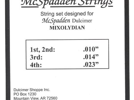 Mixolydian Set of Strings Key of D Loop End Fashion