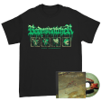 Bodysnatcher - Vile Conduct Green Tee + CD Bundle Hot on Sale