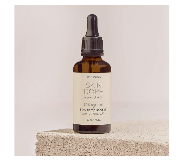 Josie Maran Skin Dope Organic Glow Oil 50% Argan Oil + 50% Hemp Seed Oil Online Hot Sale