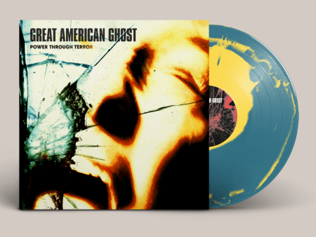 Great American Ghost -  Power Through Terror  Sea Blue & Canary Yellow Vinyl LP Online now